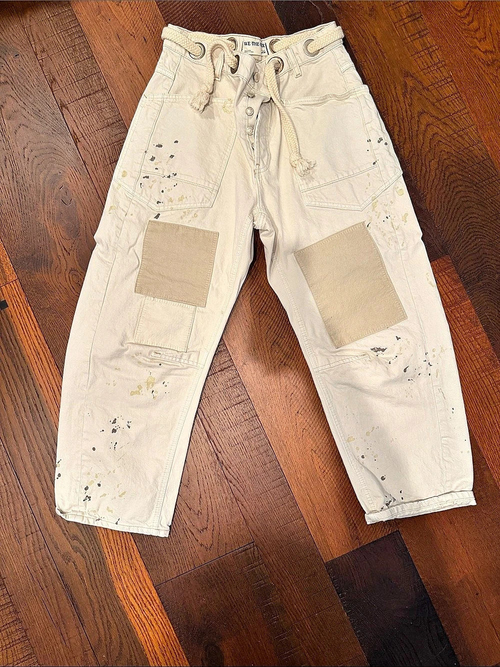 Free People Barrel Jeans